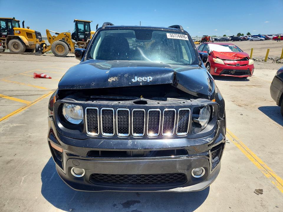 2020 Jeep VIN ZACNJABB4LPL56695 COPART salvage auction — FRONT END, In - Cert Of Title-Salvage Title, sold $1,400 on 2026-08-13 (photo 5)
