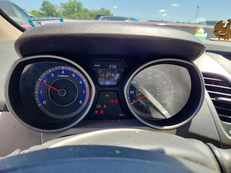 2015 Hyundai VIN KMHDH4AE2FU387482 COPART salvage auction — FRONT END, Nj - Cert Of Title-Salvage, sold $975 on 2026-07-21 (photo 9)