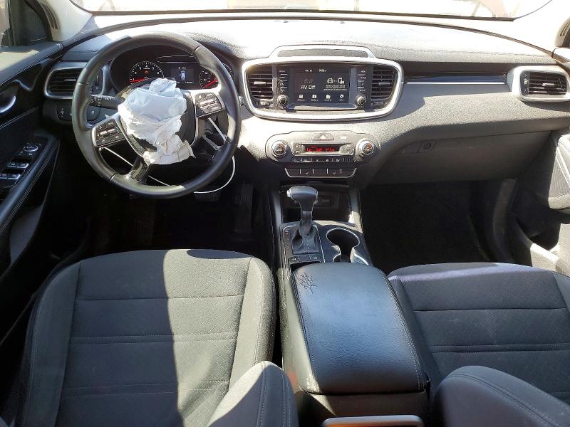 2020 Kia Sorento VIN 5XYPG4A30LG638175 COPART salvage auction — FRONT END, Ca - Salvage Certificate, sold $3,200 on 2026-07-16 (photo 8)
