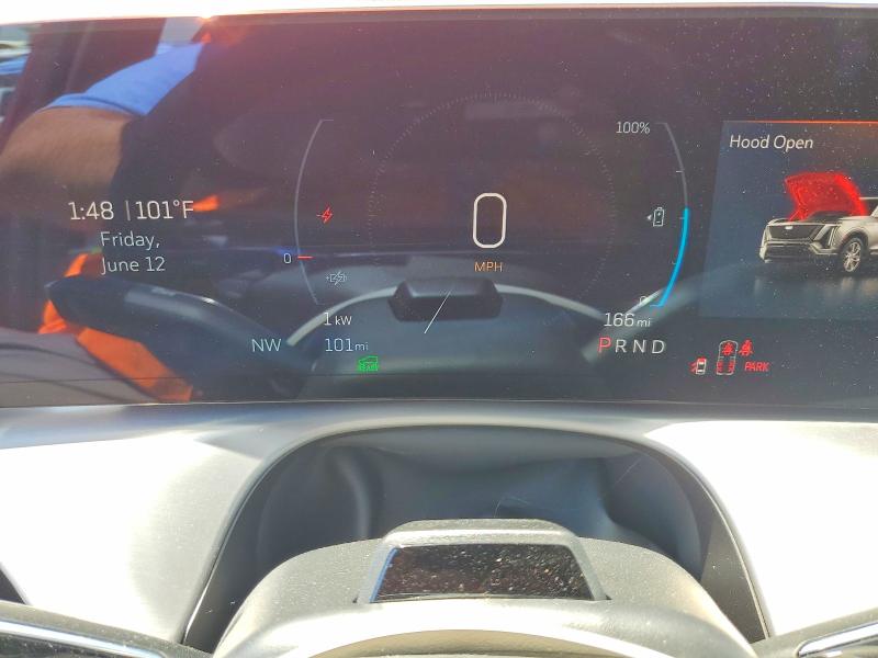 2026 Cadillac Xt4 VIN 1GYC3NMLXTZ707509 COPART salvage auction — FRONT END, Ca - Salvage Certificate, sold $25,250 on 2026-07-20 (photo 9)