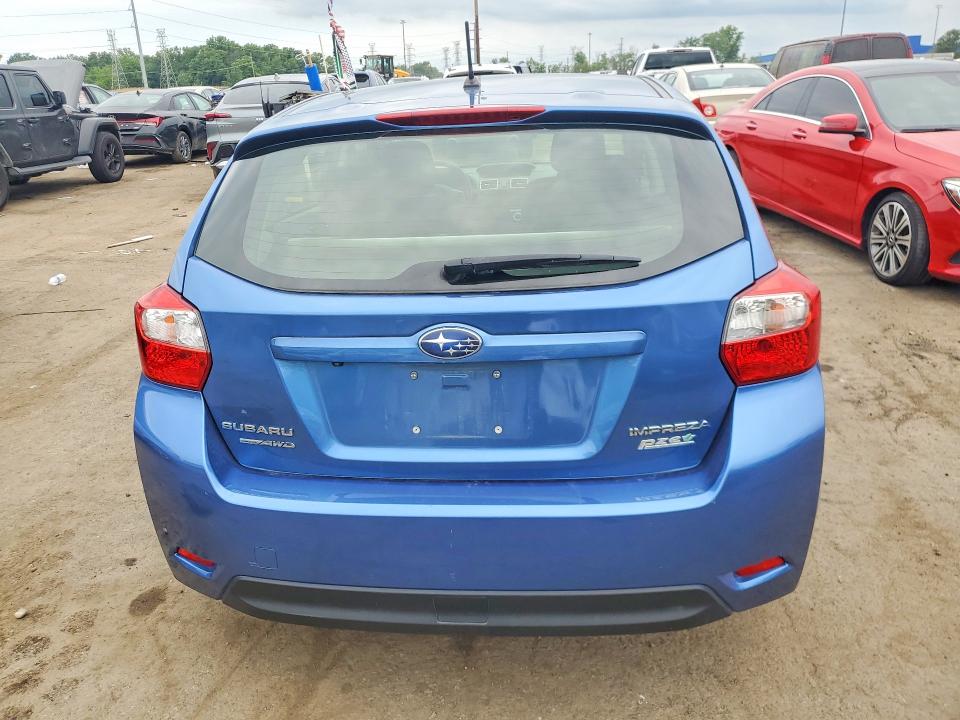 2015 Subaru Impreza VIN JF1GPAC66FH215544 COPART salvage auction — FRONT END, Mi - Certificate Of Title, sold $925 on 2026-07-10 (photo 6)