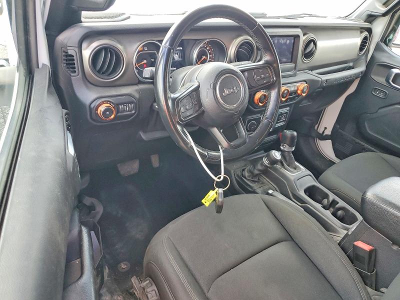 2020 Jeep Wrangler / VIN 1C4GJXAN4LW313651 COPART salvage auction — FRONT END, Ia - Cert Of Title-Salvage Title, sold $100 on 2026-07-29 (photo 8)