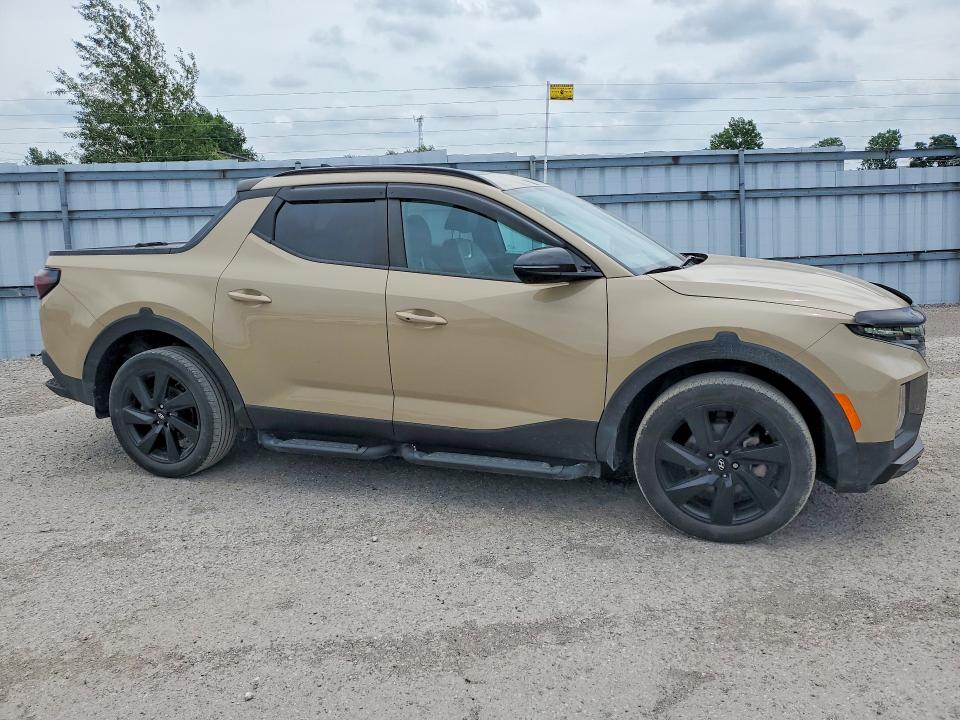 2023 Hyundai Santa cruz VIN 5NTJEDAF3PH047859 COPART salvage auction — NORMAL WEAR, On - Permit No Brand - Unfit (P), sold $22,200 on 2026-07-08 (photo 4)
