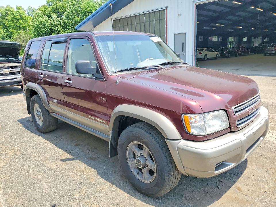 2000 Isuzu Trooper VIN JACDJ58X0Y7J07757 COPART salvage auction — REAR END, Ma - Certificate Of Title (P), sold $700 on 2026-07-09 (photo 4)