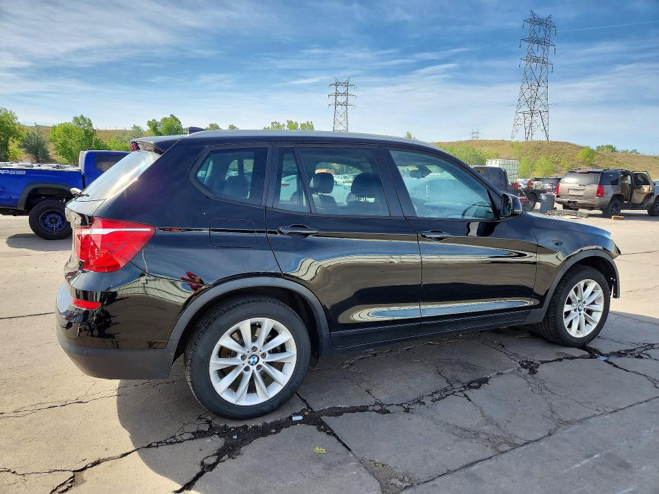 2017 BMW VIN 5UXWX9C36H0T19414 COPART salvage auction — FRONT END, Co - Public - Salvage Title, sold $300 on 2026-07-29 (photo 3)