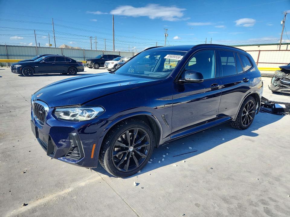 2022 BMW X3 VIN 5UX83DP0XN9M63191 — COPART salvage auction photo