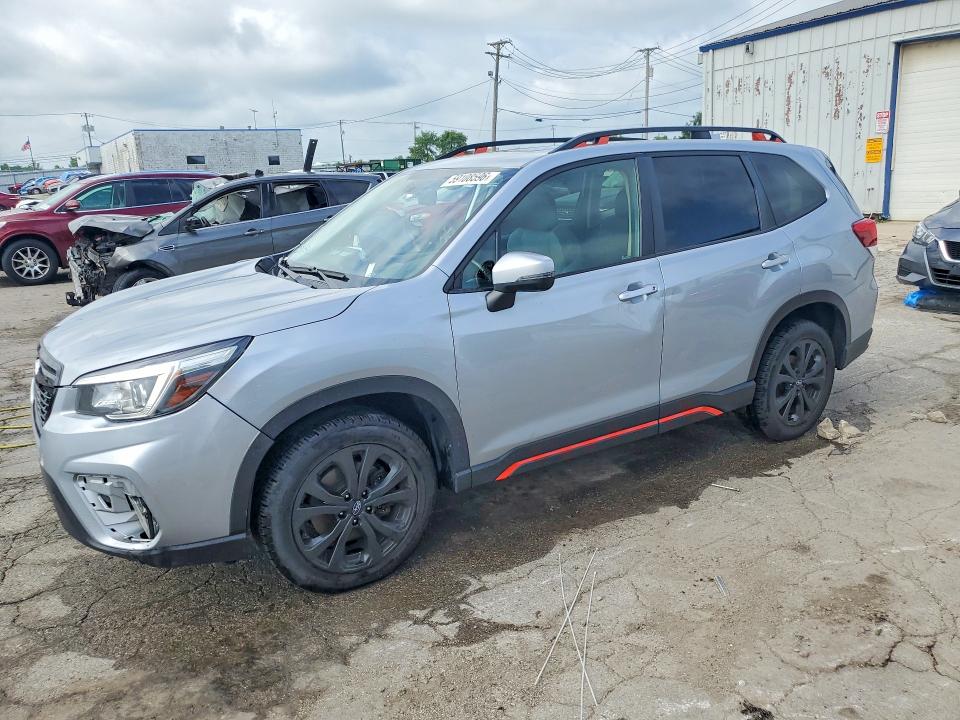 2020 Subaru Forester VIN JF2SKARC0LH490694 COPART salvage auction — SIDE, Il - Salvage Certificate, sold $250 on 2026-07-29 (photo 1)