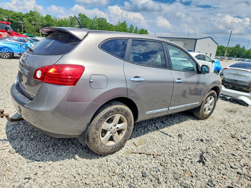 2013 Nissan Rogue VIN JN8AS5MV6DW620599 COPART salvage auction — FRONT END, Nh - Cert Of Title-Rebuilt Vehicle, sold $425 on 2026-07-06 (photo 3)