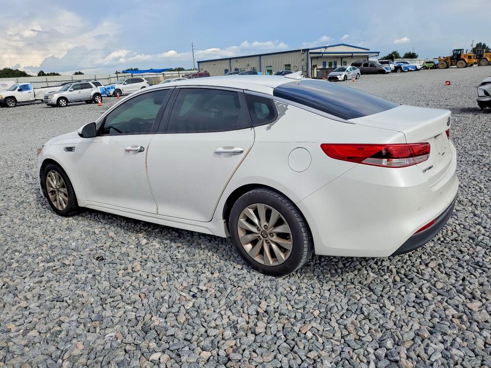 2018 Kia Optima VIN 5XXGT4L39JG271416 COPART salvage auction — MECHANICAL, FL - CERTIFICATE OF TITLE, sold $750 on 2026-07-31 (photo 2)