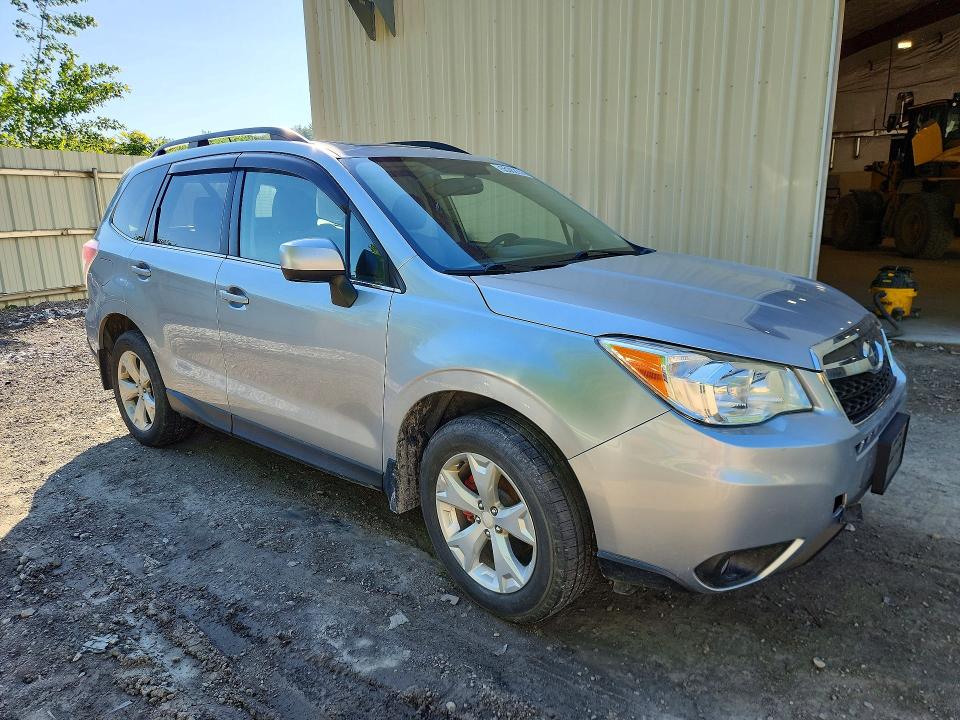 2015 Subaru Forester VIN JF2SJAHC6FH588833 COPART salvage auction — REAR END, Vt - Cert Of Title-Salvage Vehicle, sold $1,200 on 2026-07-27 (photo 4)