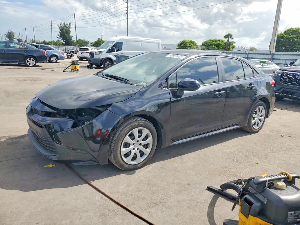 2023 Toyota Corolla VIN 5YFB4MDE3PP019989 COPART salvage auction — FRONT END, Ga - Cert Of Title-Salvage (P), sold $8,500 on 2026-07-27 (photo 1)