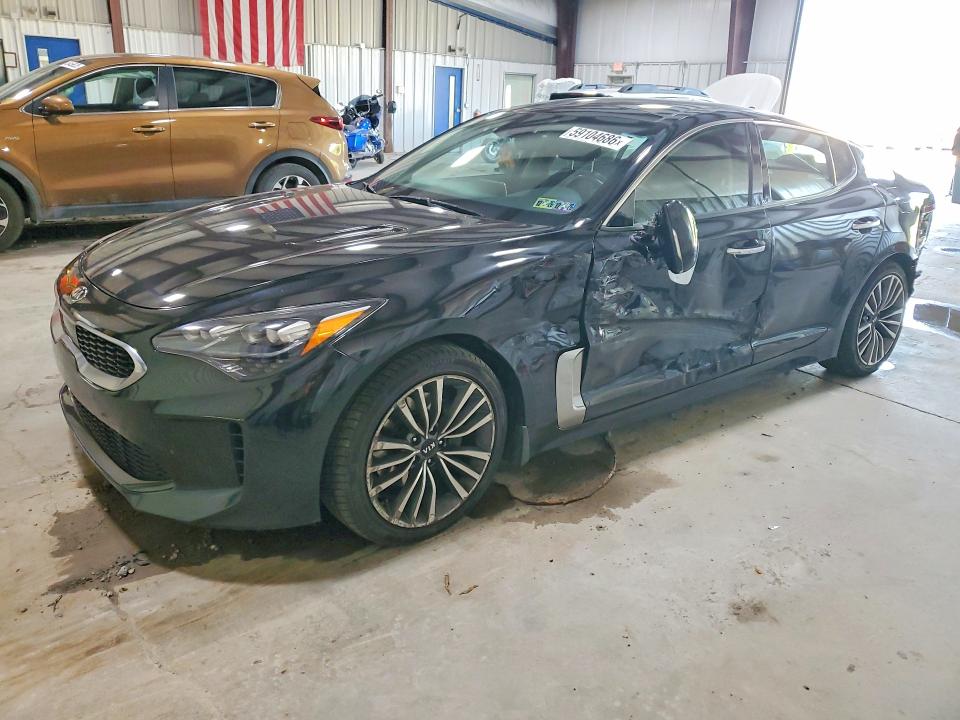 2018 Kia Stinger VIN KNAE25LA4J6012441 COPART salvage auction — SIDE, Pa - Certificate Of Salvage, sold $3,700 on 2026-07-22 (photo 1)