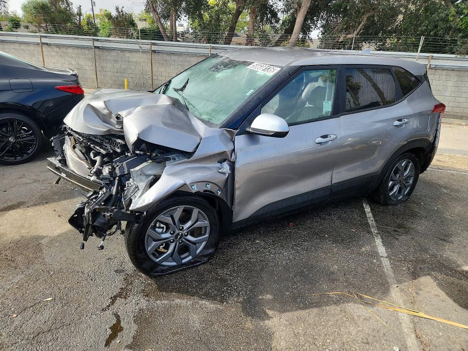 2026 Kia Seltos VIN KNDEPCAA0T7910611 COPART salvage auction — FRONT END, Ca - Non-Repairable Vehicle Cert, sold $1,000 on 2026-07-06 (photo 1)