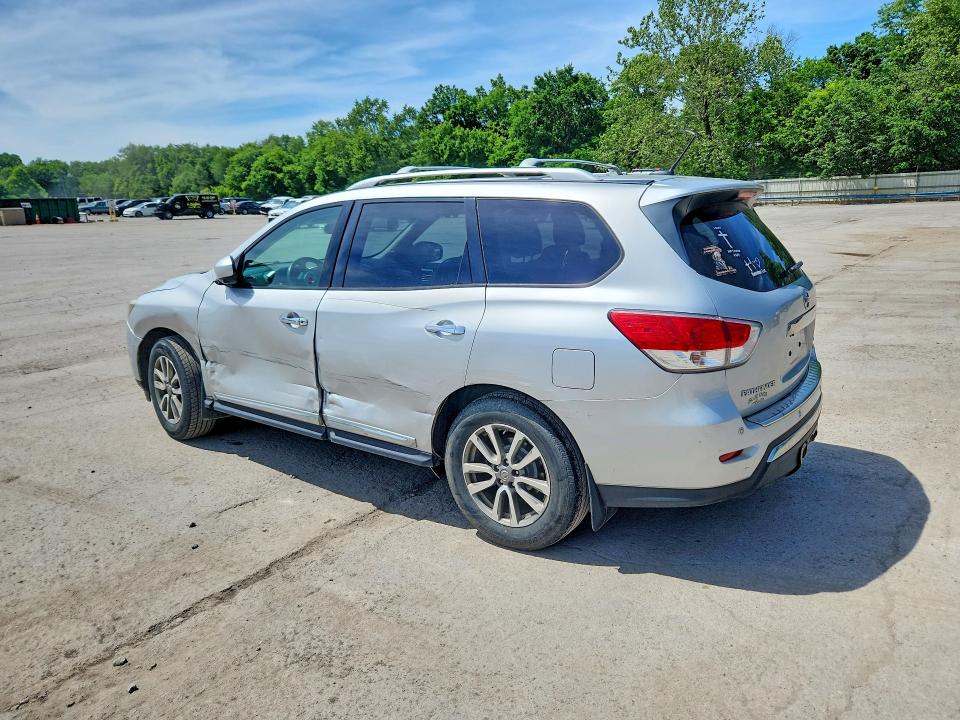 2015 Nissan Pathfinder VIN 5N1AR2MM5FC638377 COPART salvage auction — SIDE, Pa - Certificate Of Salvage, sold $1,450 on 2026-07-02 (photo 2)