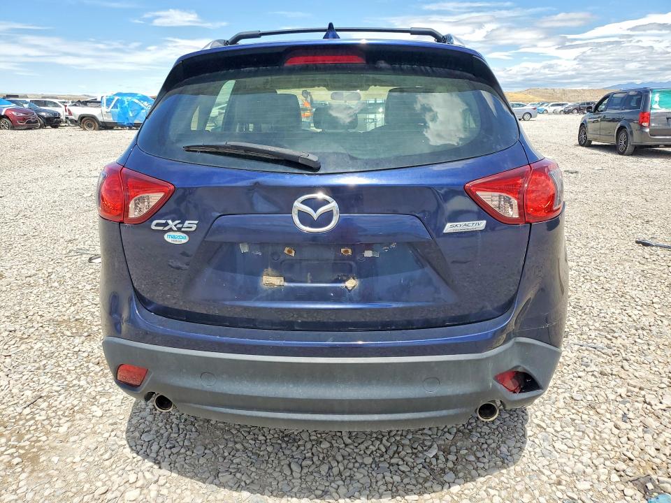 2014 Mazda Cx-5 VIN JM3KE2BE6E0385464 COPART salvage auction — SIDE, Ut - Salvage Certificate, sold $2,050 on 2026-07-24 (photo 6)