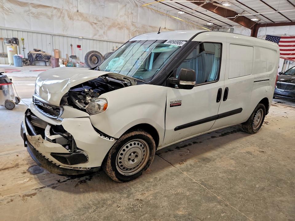 2022 Ram Promaster city VIN ZFBHRFAB8N6X37160 COPART salvage auction — FRONT END, Wi - Cert Of Title-Salvage Vehicle, sold $1,850 on 2026-07-15 (photo 1)