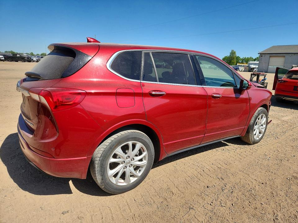 2019 Buick Envision VIN LRBFXBSA9KD058125 COPART salvage auction — FRONT END, Mi - Certificate Of Title, sold $250 on 2026-07-22 (photo 3)