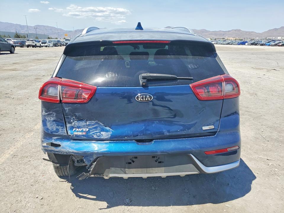 2017 Kia Niro VIN KNDCB3LCXH5053107 COPART salvage auction — REAR END, Nv - Salvage Title, sold $2,400 on 2026-07-07 (photo 6)