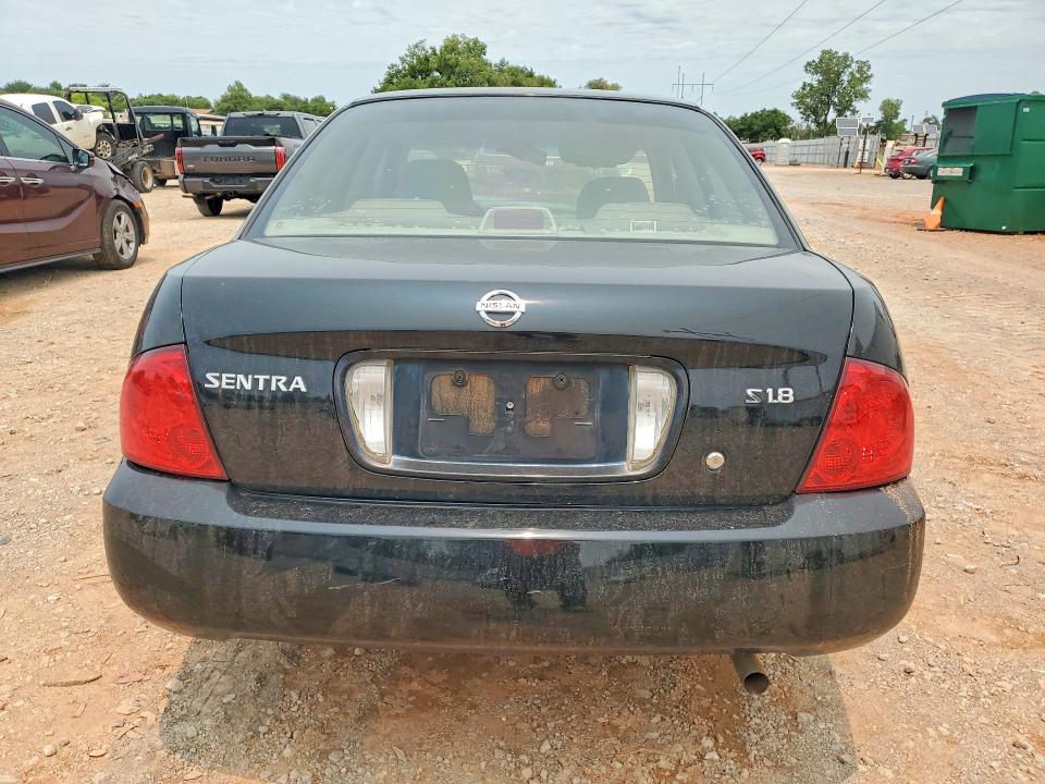 2004 Nissan Sentra VIN 3N1CB51D44L875745 COPART salvage auction — FRONT END, Ok - Cert Of Title-Salvage, sold $550 on 2026-07-09 (photo 6)