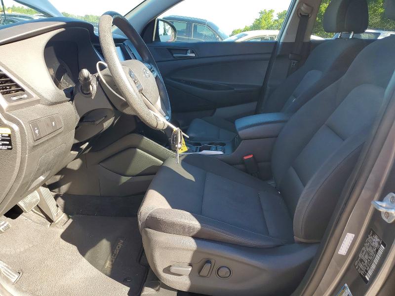 2018 Hyundai Tucson VIN KM8J3CA43JU648677 COPART salvage auction — FRONT END, Mo - Salvage Certificate Of Title, sold $4,050 on 2026-07-31 (photo 7)