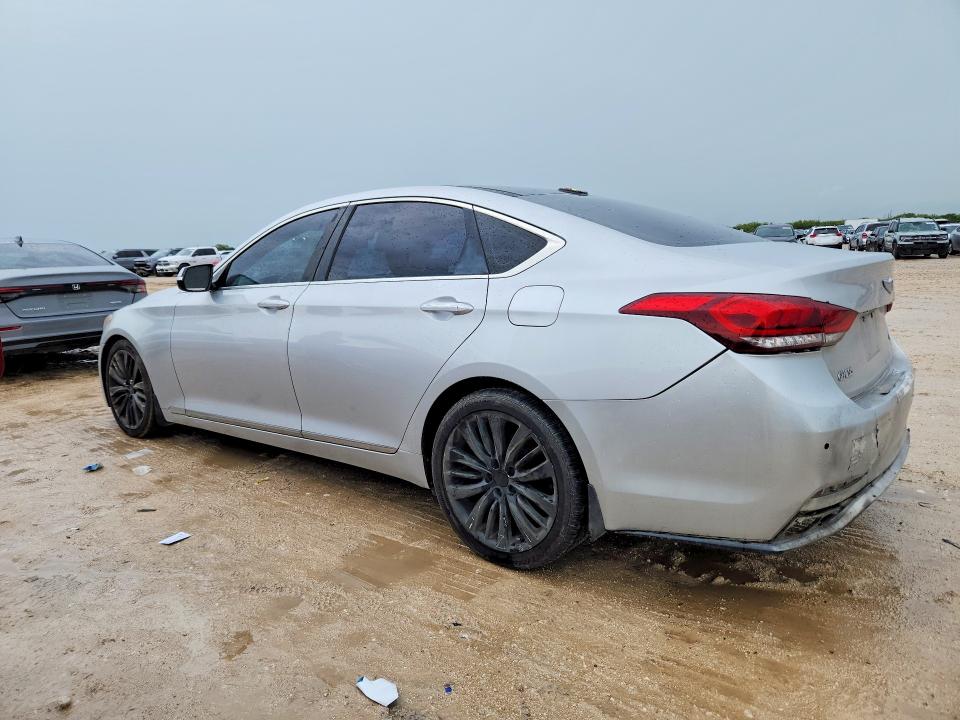 2015 Hyundai Genesis VIN KMHGN4JF9FU067154 COPART salvage auction — REAR END, Tx - Certificate Of Title (P), sold $2,000 on 2026-07-09 (photo 2)