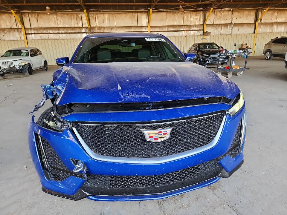 2020 Cadillac VIN 1G6DP5RK9L0119638 COPART salvage auction — FRONT END, Az - Cert Of Title - Salvage, sold $8,300 on 2026-07-27 (photo 5)