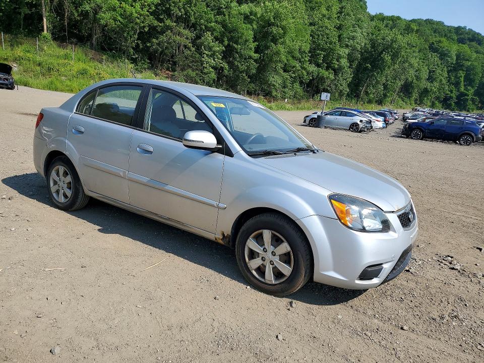2010 Kia Rio VIN KNADH4A30A6668676 COPART salvage auction — SIDE, Ny - Mv-907A Salvage Certificate, sold $450 on 2026-07-14 (photo 4)