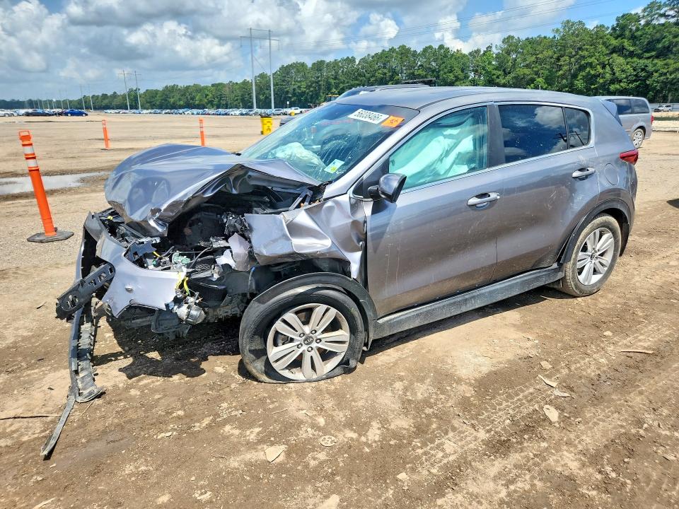 2017 Kia VIN KNDPM3AC6H7247328 COPART salvage auction — FRONT END, La - Cert Of Title-Salvage, sold $550 on 2026-07-02 (photo 1)
