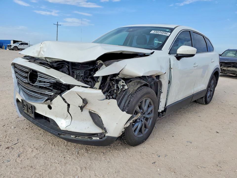 2023 Mazda VIN JM3TCBCY6P0641799 COPART salvage auction — FRONT END, Tx - Salvage Vehicle Title, sold $15 on 2026-07-29 (photo 1)