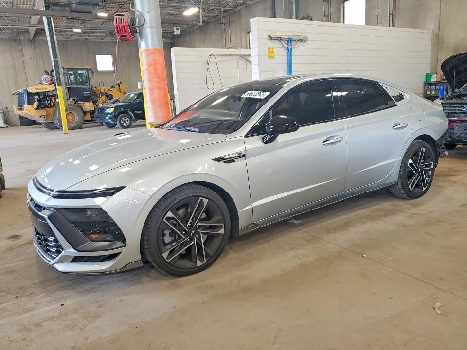 2025 Hyundai VIN KMHL54JC0SA521761 COPART salvage auction — VANDALISM, Mn - Cert Of Title-Salvage, sold $5,400 on 2026-07-30 (photo 1)