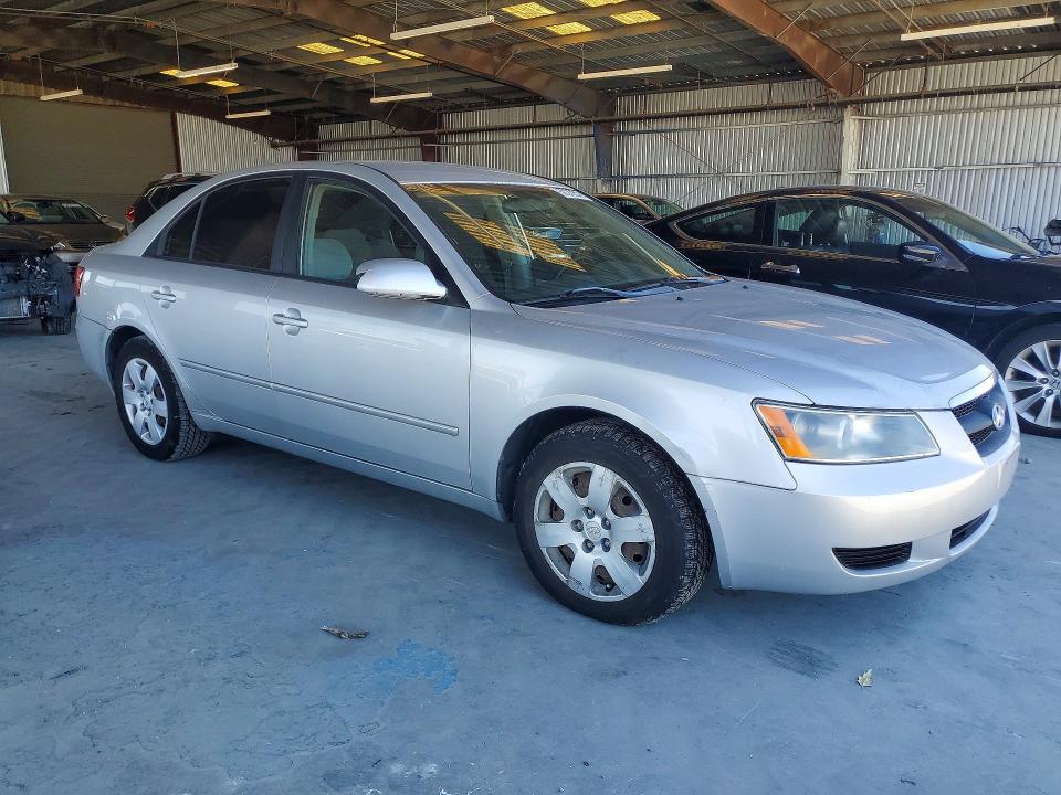 2007 Hyundai Sonata VIN 5NPET46C77H224725 COPART salvage auction — REAR END, Ca - Salvage Certificate, sold $625 on 2026-07-02 (photo 4)