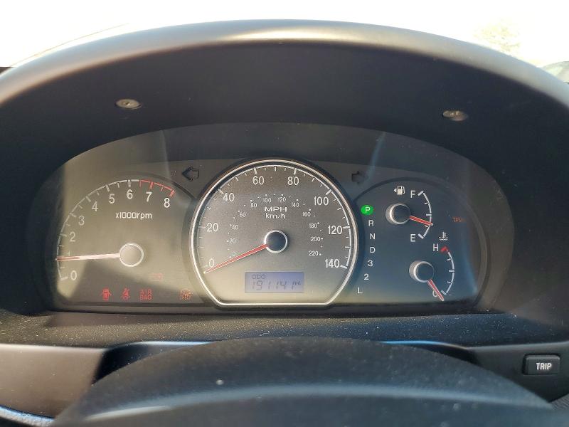 2008 Hyundai Elantra VIN KMHDU46D28U313378 COPART salvage auction — FRONT END, Ga - Cert Of Title-Salvage, sold $400 on 2026-07-08 (photo 9)