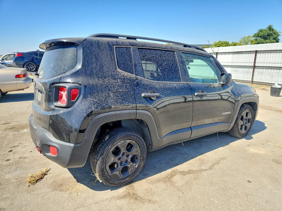 2015 Jeep Renegade VIN ZACCJAAT8FPB82123 COPART salvage auction — FRONT END, Ca - Salvage Certificate, sold $800 on 2026-07-10 (photo 3)