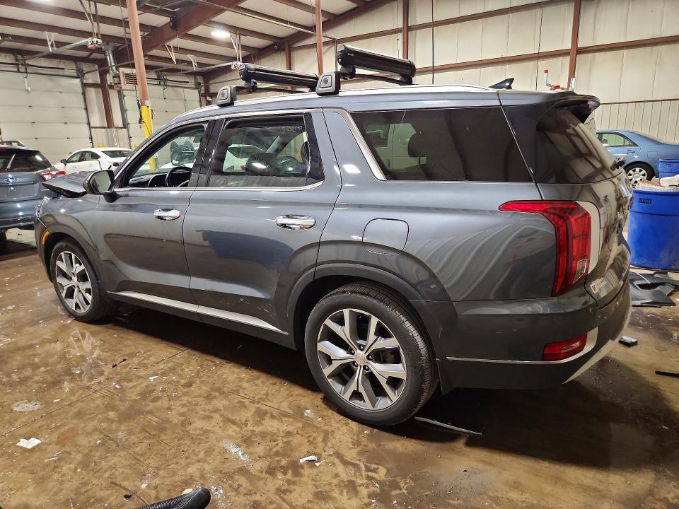 2021 Hyundai Palisade VIN KM8R4DHE5MU231912 COPART salvage auction — FRONT END, Pa - Certificate Of Salvage, sold $5,700 on 2026-07-14 (photo 2)