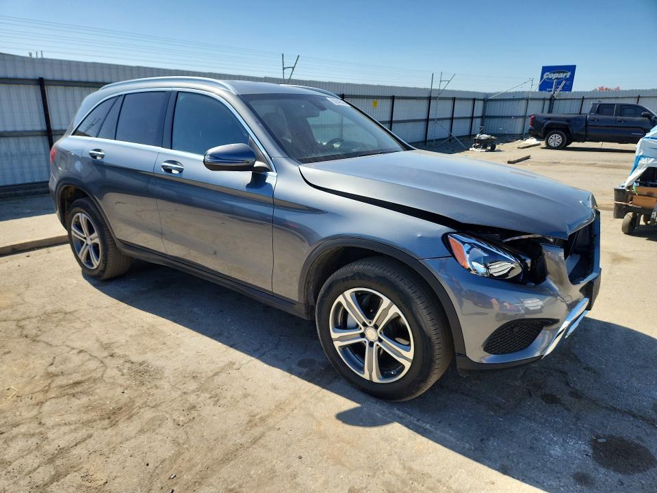 2018 Mercedes-benz Glc VIN WDC0G4JB2JV056278 COPART salvage auction — FRONT END, Ca - Salvage Certificate, sold $5,200 on 2026-07-10 (photo 4)