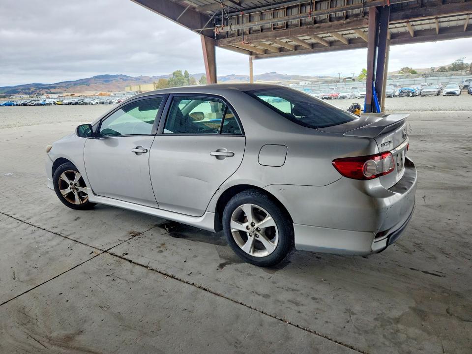 2013 Toyota Corolla VIN 5YFBU4EE9DP112056 COPART salvage auction — VANDALISM, Ca - Salvage Certificate, sold $1,750 on 2026-07-27 (photo 2)