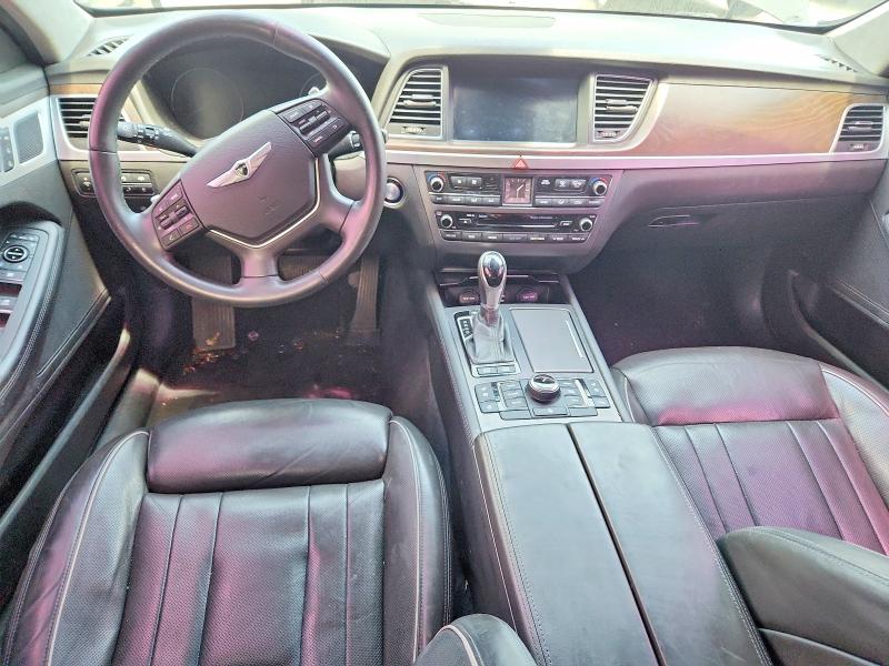 2016 Hyundai Genesis VIN KMHGN4JE4GU126653 COPART salvage auction — FRONT END, Al - Cert Of Title-Salvage Title, sold $3,250 on 2026-07-14 (photo 8)