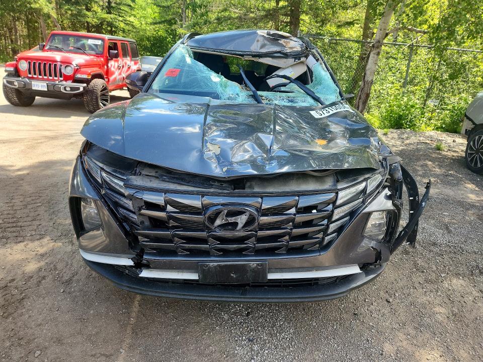 2022 Hyundai VIN KM8JBCAE4NU105811 COPART salvage auction — FRONT END, On - Permit No Brand - Unfit, sold $2,950 on 2026-07-30 (photo 5)