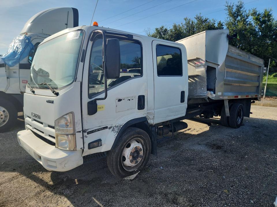 2014 Isuzu Npr VIN 54DC4J1BXES800982 COPART salvage auction — FRONT END, Fl - Cert Of Title Slvg Rebuildable, sold $5,700 on 2026-07-09 (photo 1)