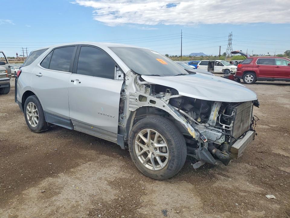 2022 Chevrolet Equinox VIN 3GNAXKEV2NL106872 COPART salvage auction — FRONT END, Az - Certificate Of Title, sold $3,350 on 2026-07-10 (photo 4)