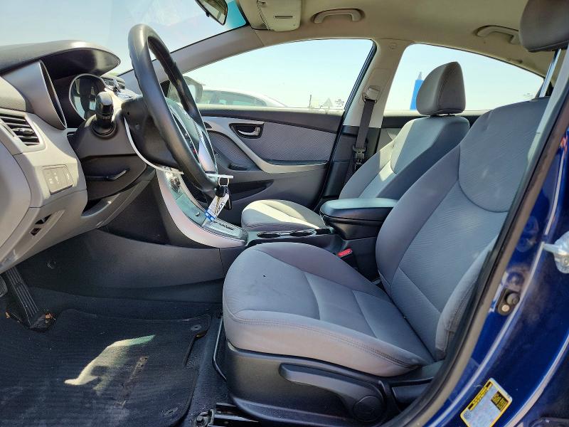 2013 Hyundai Elantra VIN KMHDH4AEXDU779039 COPART salvage auction — REAR END, Ca - Salvage Certificate, sold $1,200 on 2026-07-10 (photo 7)