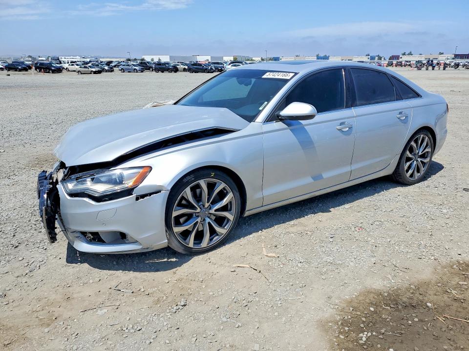 2014 Audi VIN WAUGFAFC7EN012934 COPART salvage auction — FRONT END, Ca - Salvage Certificate, sold $725 on 2026-07-28 (photo 1)