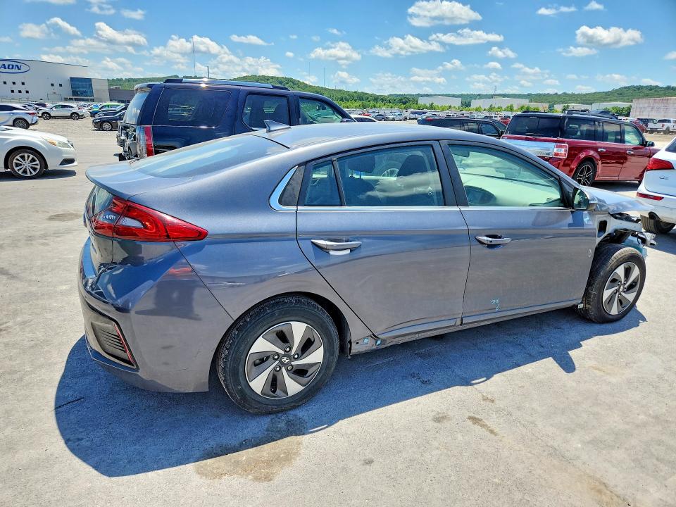 2019 Hyundai Ioniq VIN KMHC75LC0KU132338 COPART salvage auction — FRONT END, Tx - Salvage Vehicle Title, sold $1,600 on 2026-07-15 (photo 3)