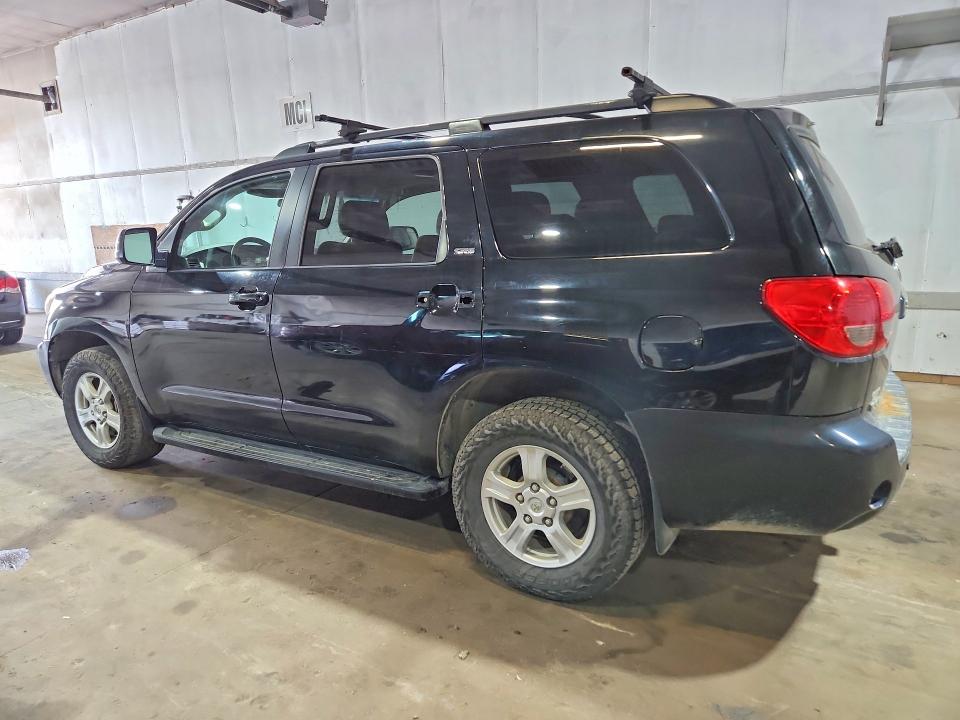 2008 Toyota Sequoia VIN 5TDBY64A18S012058 COPART salvage auction — FRONT END, Mi - Certificate Of Title, sold $950 on 2026-07-31 (photo 2)