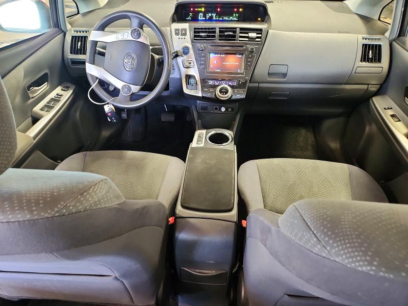 2014 Toyota Prius v VIN JTDZN3EU3EJ014255 COPART salvage auction — FRONT END, Mn - Cert Of Title-Prior Salvage, sold $1,300 on 2026-07-16 (photo 8)