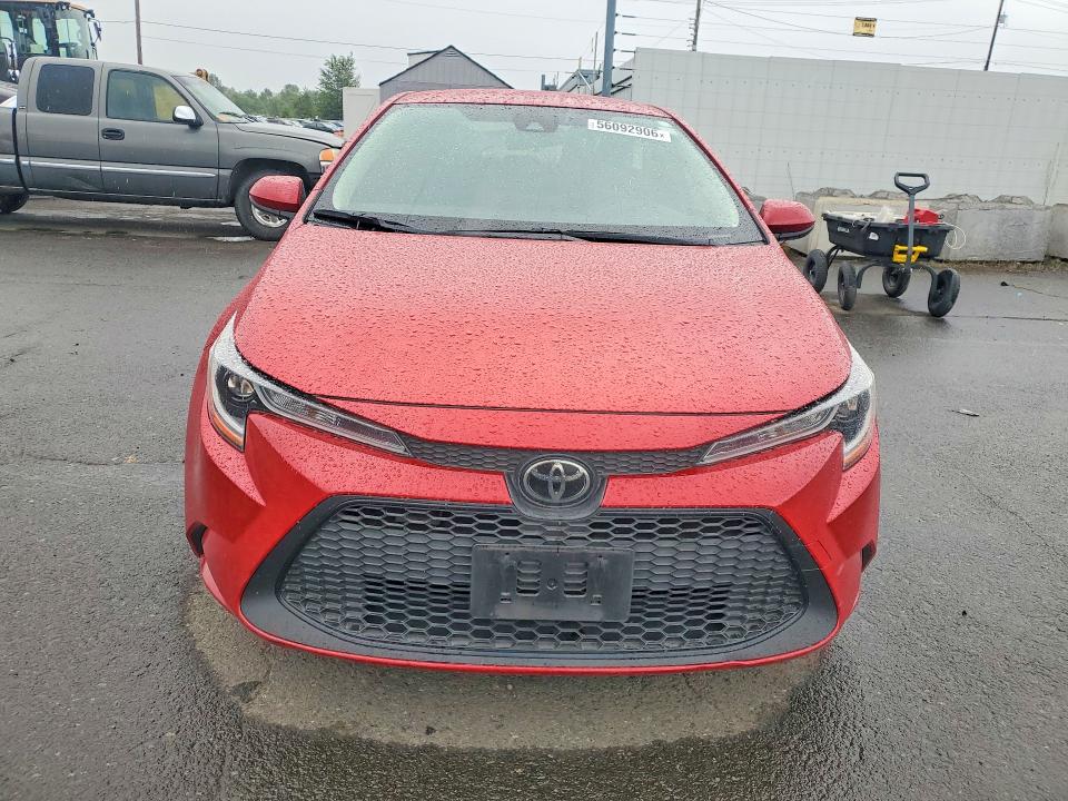 2020 Toyota Corolla VIN JTDEPRAE1LJ002273 COPART salvage auction — REAR END, Or - Salvage Title Certificate, sold $7,400 on 2026-07-15 (photo 5)
