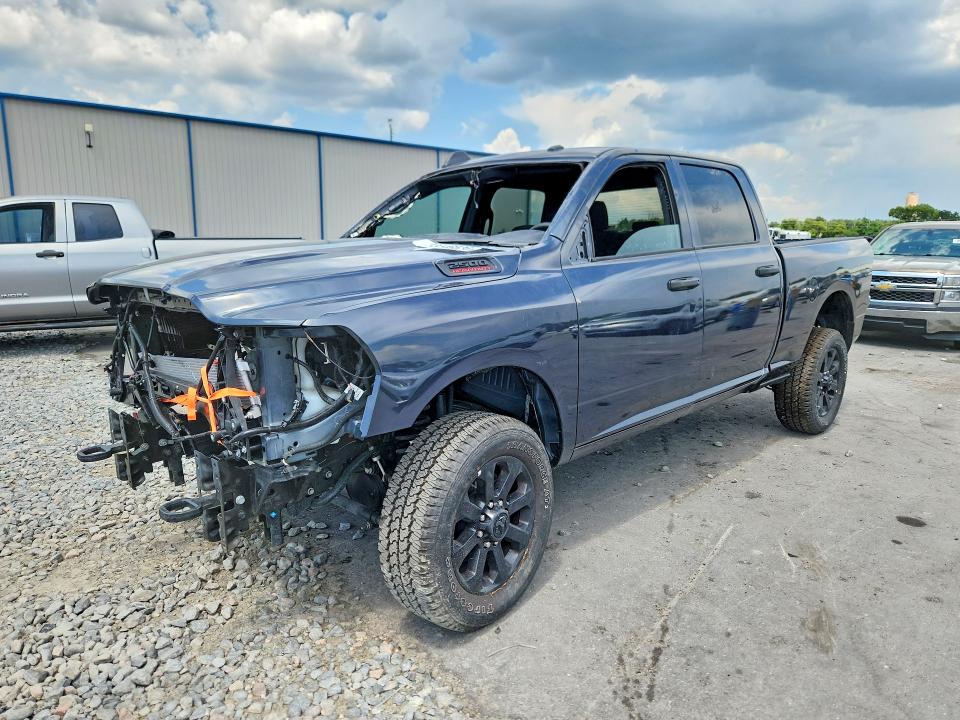 2025 Ram 2500 VIN 3C6UR5DJ7SG583048 COPART salvage auction — FRONT END, IN - CERT OF TITLE-SALVAGE TITLE, sold $15,600 on 2026-07-29 (photo 1)