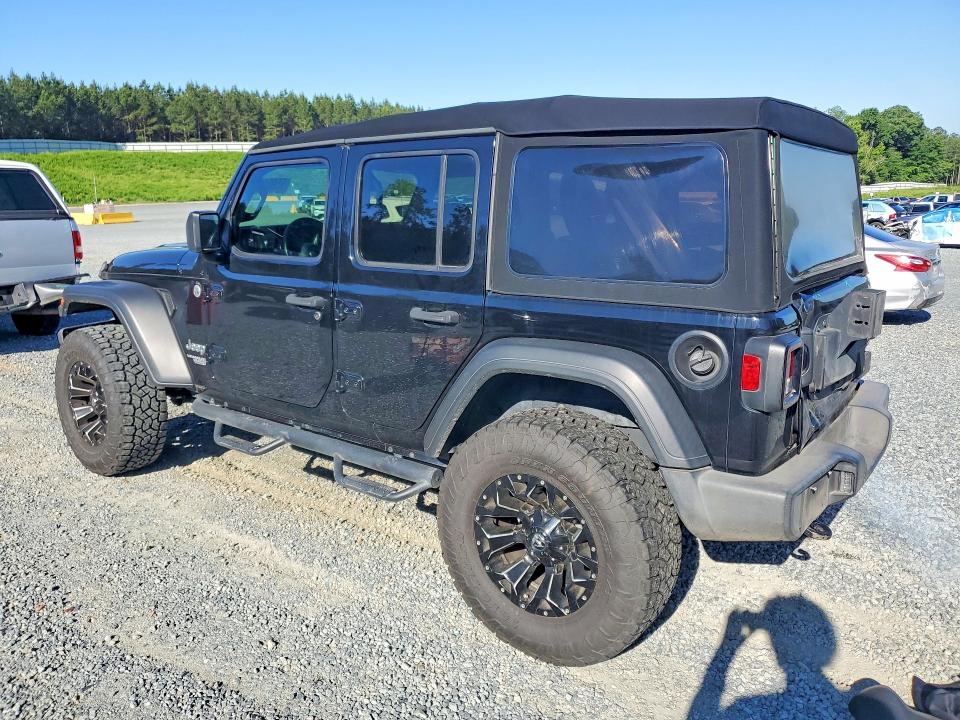 2021 Jeep Wrangler / VIN 1C4HJXDN7MW509701 COPART salvage auction — REAR END, Nc - Salvage Certificate Of Title, sold $12,700 on 2026-07-30 (photo 2)