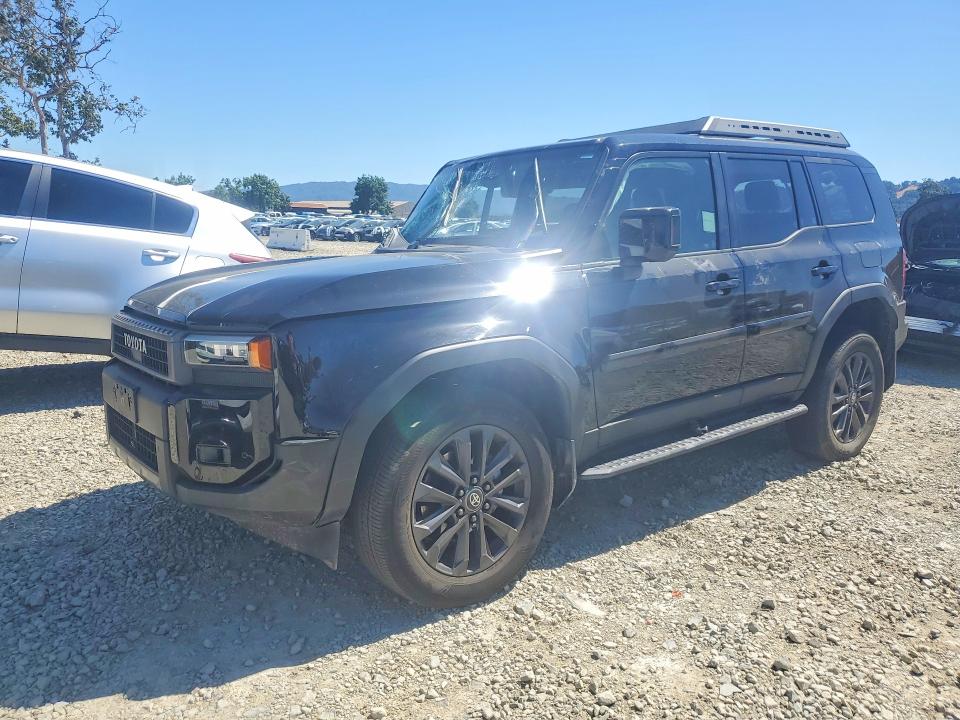 2026 Toyota Land cruiser VIN JTEABFAJ0T5022754 COPART salvage auction — SIDE, Ca - Salvage Certificate, sold $12,900 on 2026-07-23 (photo 1)