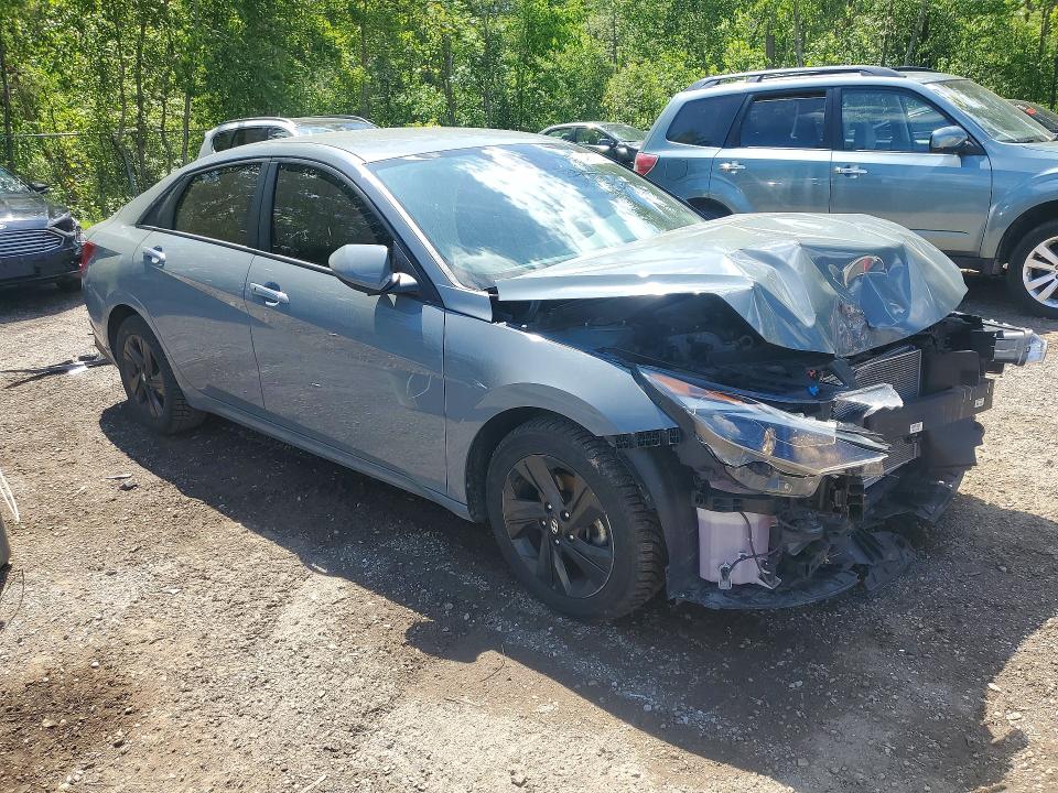 2021 Hyundai Elantra VIN KMHLM4AG6MU133070 COPART salvage auction — FRONT END, On - Permit Salvage, sold $3,050 on 2026-07-16 (photo 4)